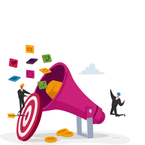 Navy Modern Digital Marketing Agency Instagram Post